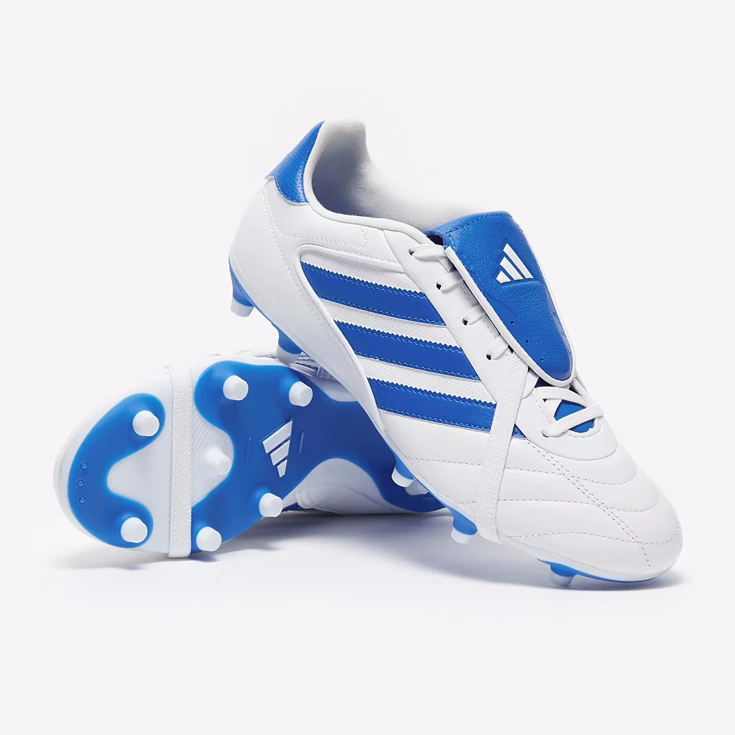 ADIDAS COPA GLORO 2 FG COLORE BIANCO AZZURRO CON LINGUETTA TERRENI IN ERBA - immagine 2
