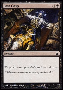 Last Gasp - Ravnica: City of Guilds (Common) [RAV-93]