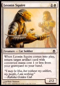 Leonin Squire – Fifth Dawn (Common) [5DN-9]